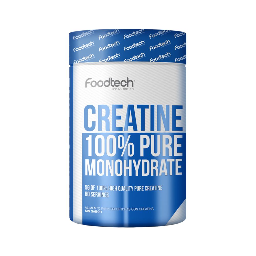 Creatine 100% Pure Monohydrated 60 svs - Foodtech